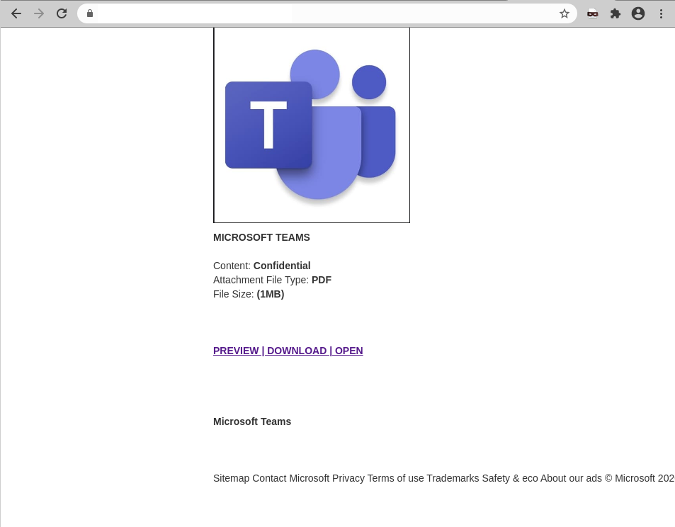 Beware Phishing email spoofing Microsoft Teams claims you have